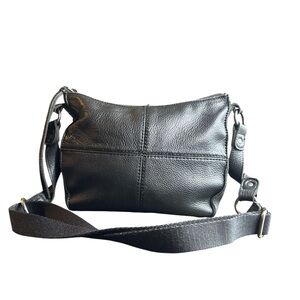 The Sak Alameda Black Leather‎ Crossbody #100%leather